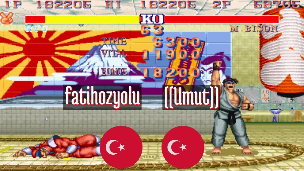 Street Fighter II Champion Edition (FT5) - fatihozyolu (TR) vs ((Umut)) (TR) - 2021-11-28