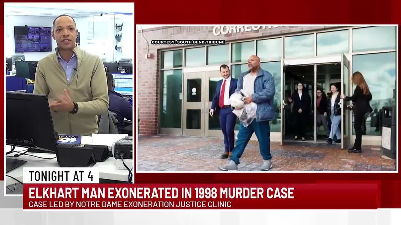 WNDU Digital+: Elkhart man exonerated in 1998 murder case