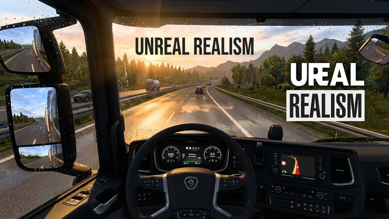Euro Truck Simulator 2 POV | This Looks More Real Than Real Life
