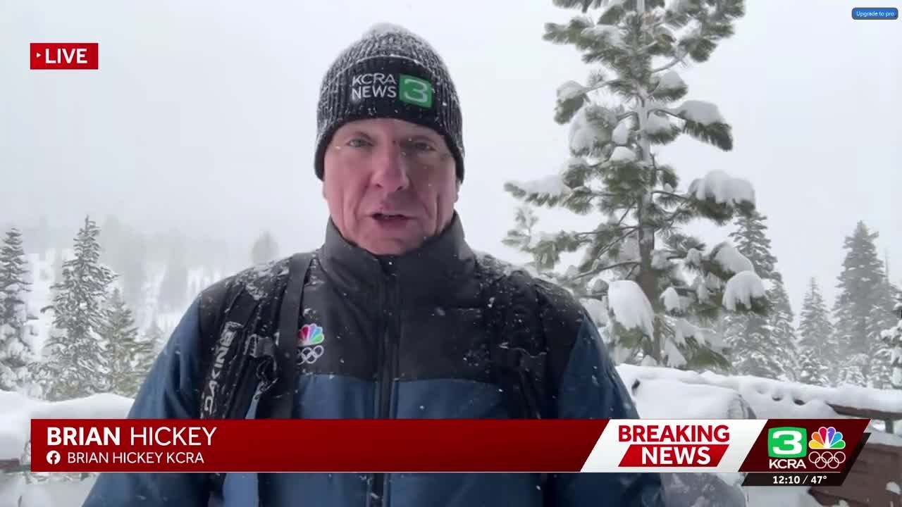 KCRA 3's Brian Hickey recounts backcountry skiing experience, avalanche dangers