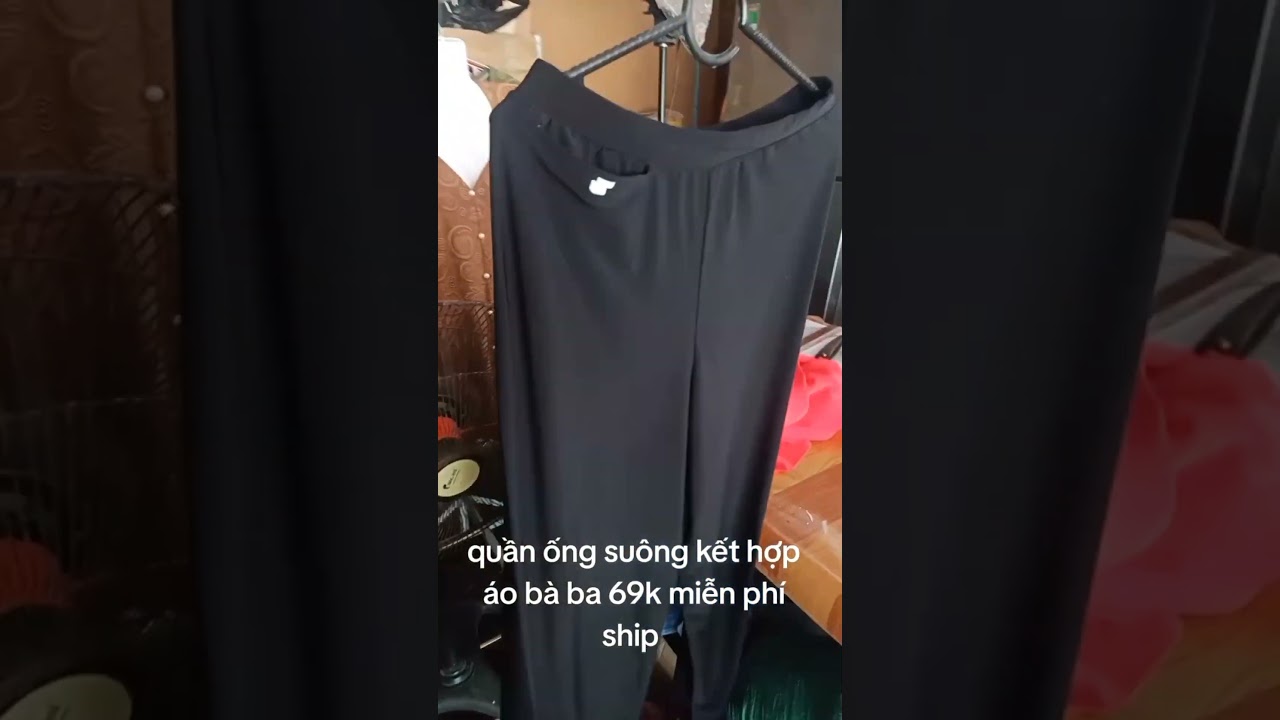 quần ống suông mặc cùng áo bà ba Zalo 0776865261