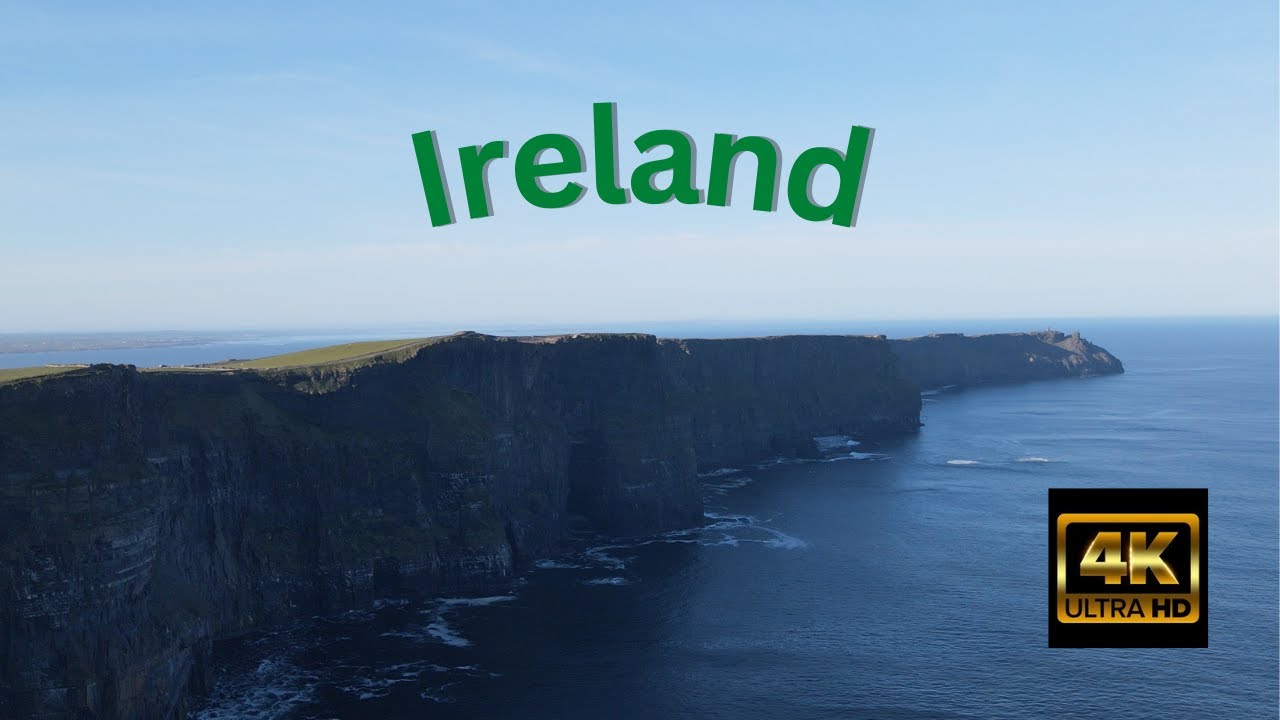 Ireland from the sky