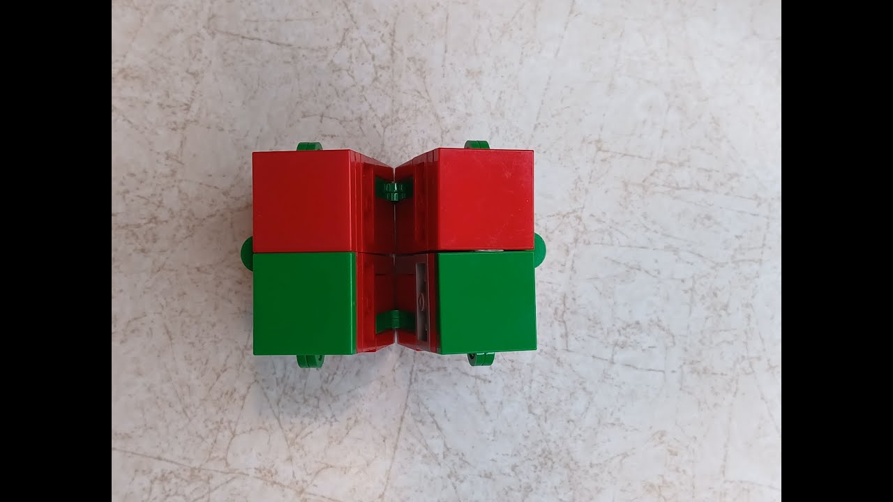 How to build a Lego infinity cube