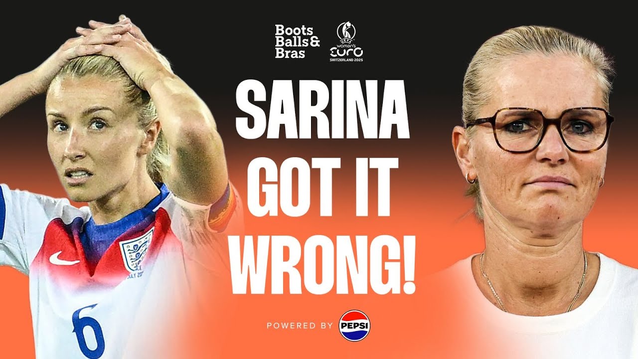 SARINA'S FIRST EURO LOSS! England's Tactics, Midfield & Defence Exposed? | BBB ft. Fara & Anita