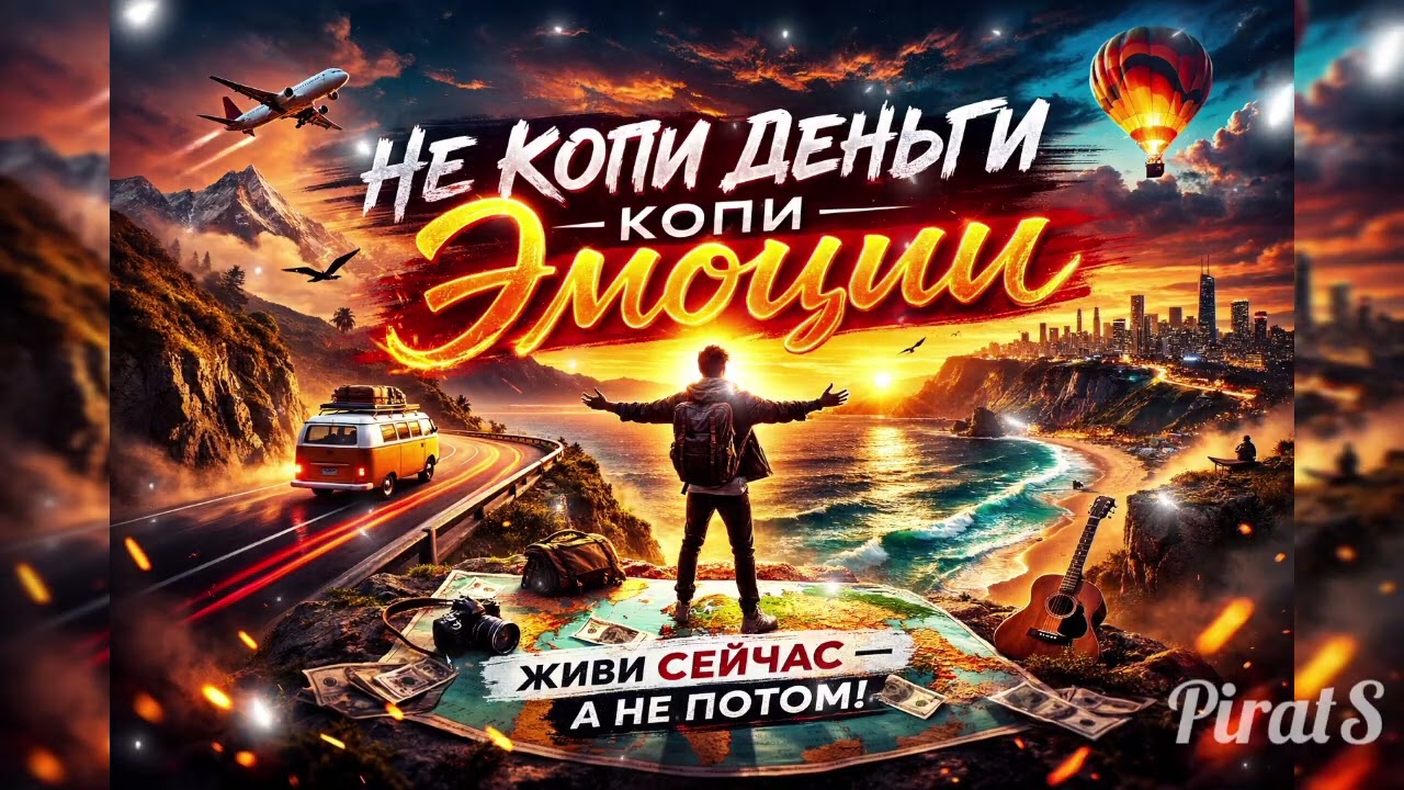 Копи эмоции | Мотивационная песня про жизнь и путешествия #music #motivation #топ 