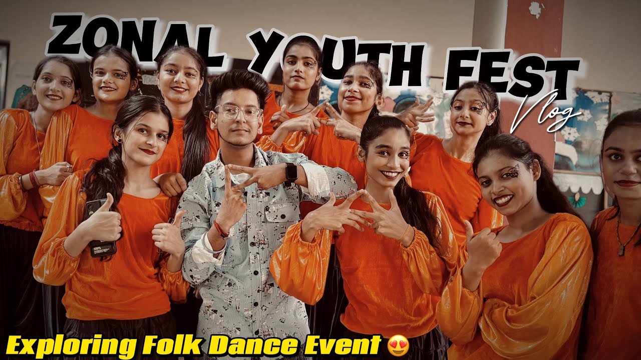 🎉 हरियाणवी कल्चर की झलक | Cultural Youth Festival Vlog 🎤💃