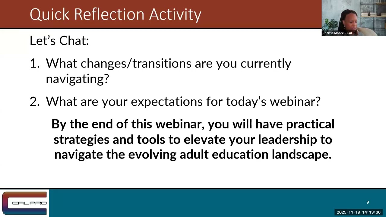 Admin Forum: Practical Approaches for Leadership Success in Times of Change