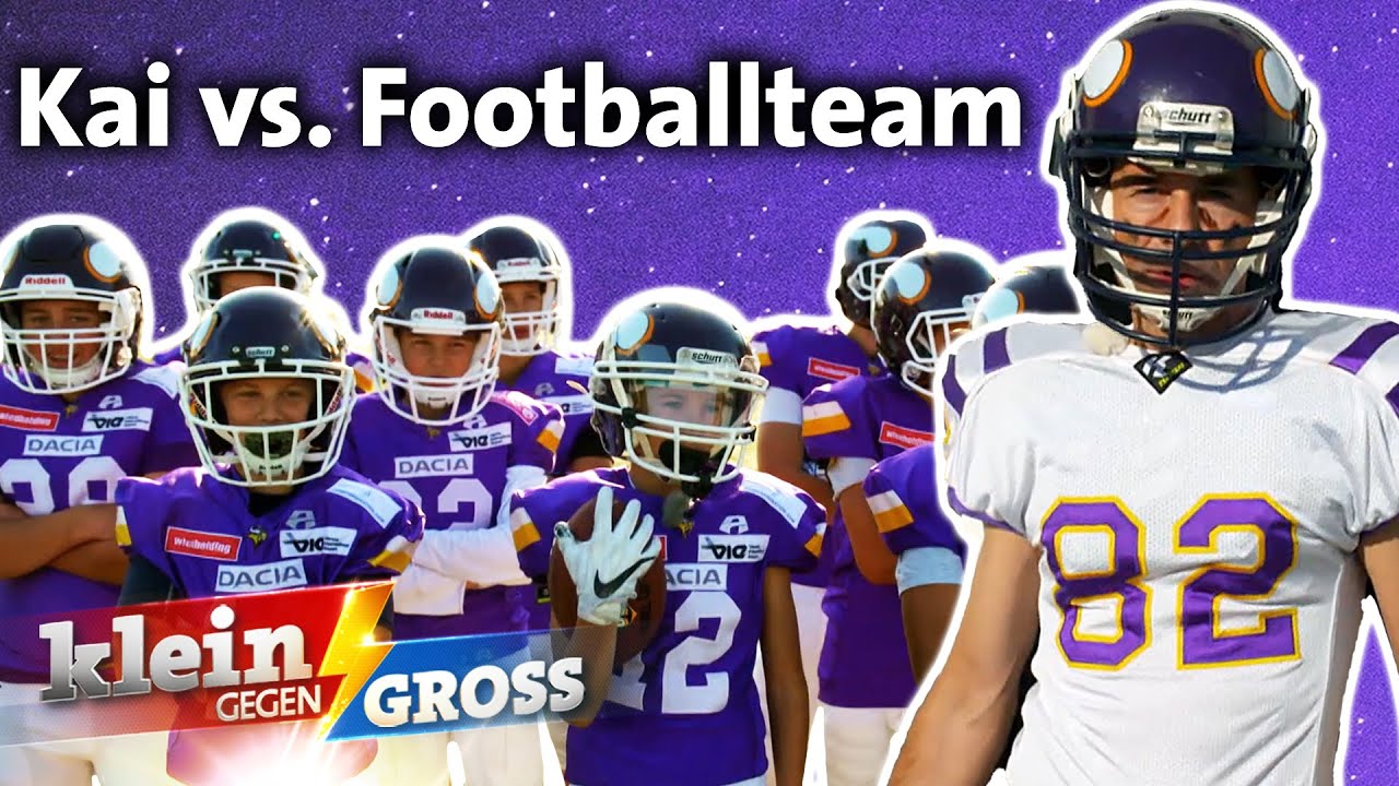 Kai besucht American Football-Talent Noah (14): Auf dem Weg zum Superbowl? | Klein gegen Groß