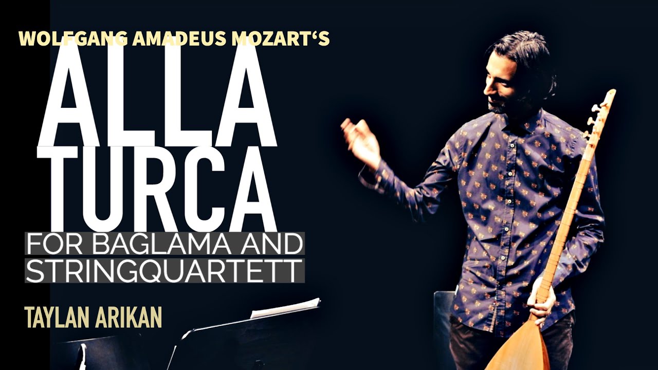 Mozart - RONDO ALLA TURCA │Baglama & Stringquartet  - (Taylan Arikan & Quartetto Borromini)