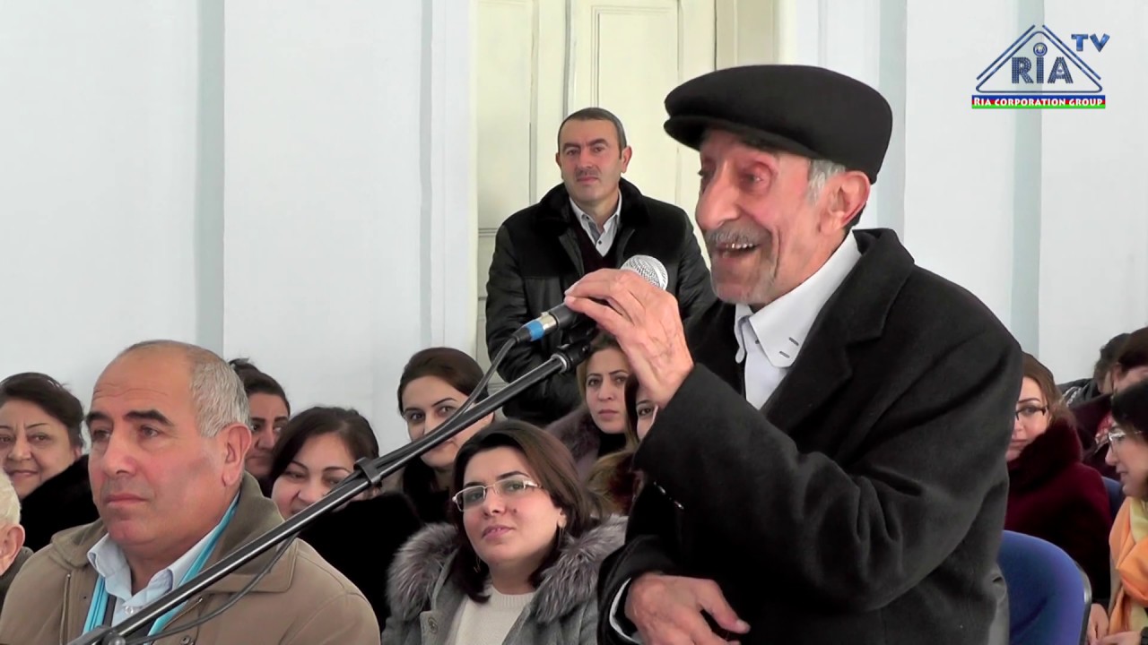 Aqil Memmedov Mingecevir seherinde secicileri ile gorusdu. Video