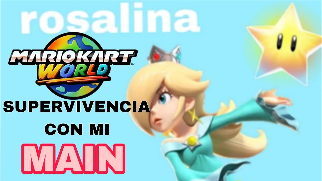 AMO EL MODO SUPERVIVENCIA 😍😍MARIO KART WORLD