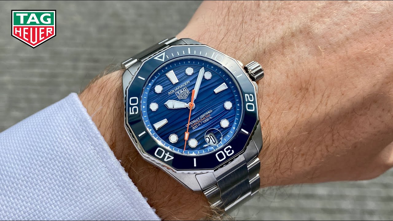 TAG Heuer Aquaracer Chronometer 42 mm blue