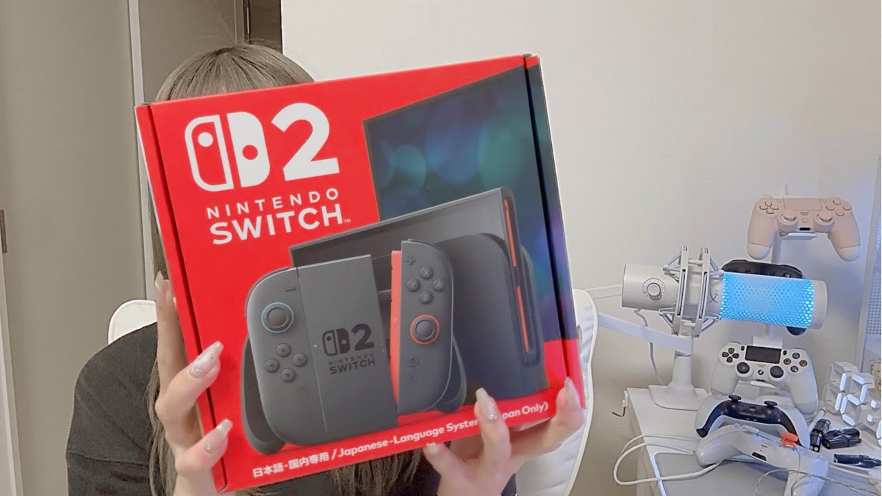 あつ森の為にswitch2やっとゲット！！開封記念動画、お納めください。by怠惰ウォンナ