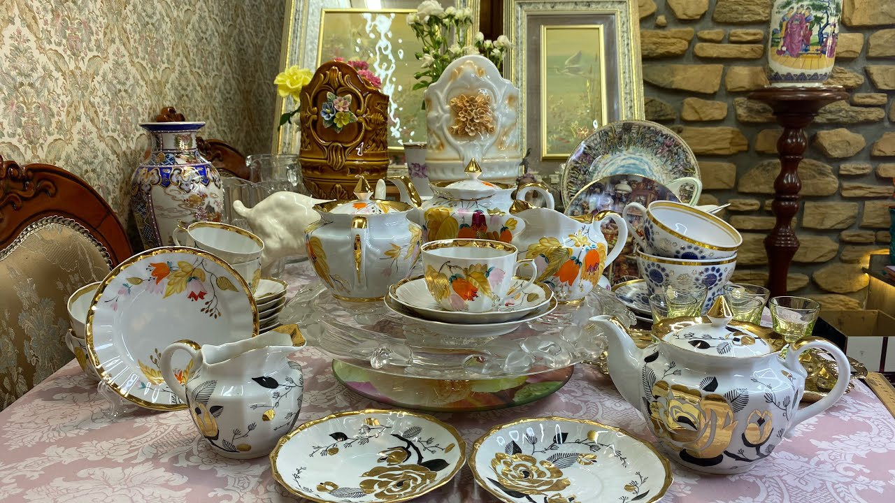 👛 Барахолка Днепр👛 Сервизы Вербилки. Чайные пары гиганты  15 июля 2024 г.