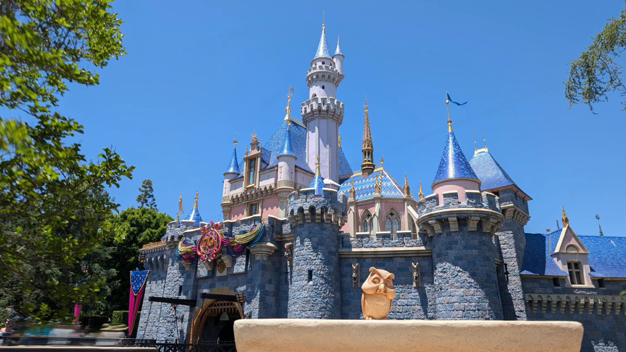 Disneyland Castle Area Music - 70th Anniversary Celebration