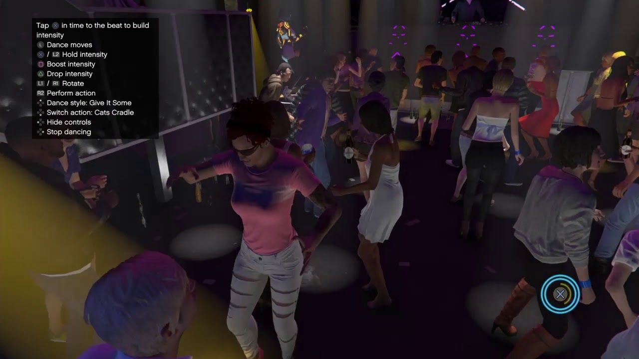 GTA 5 - Nightclub dancing and dance actions