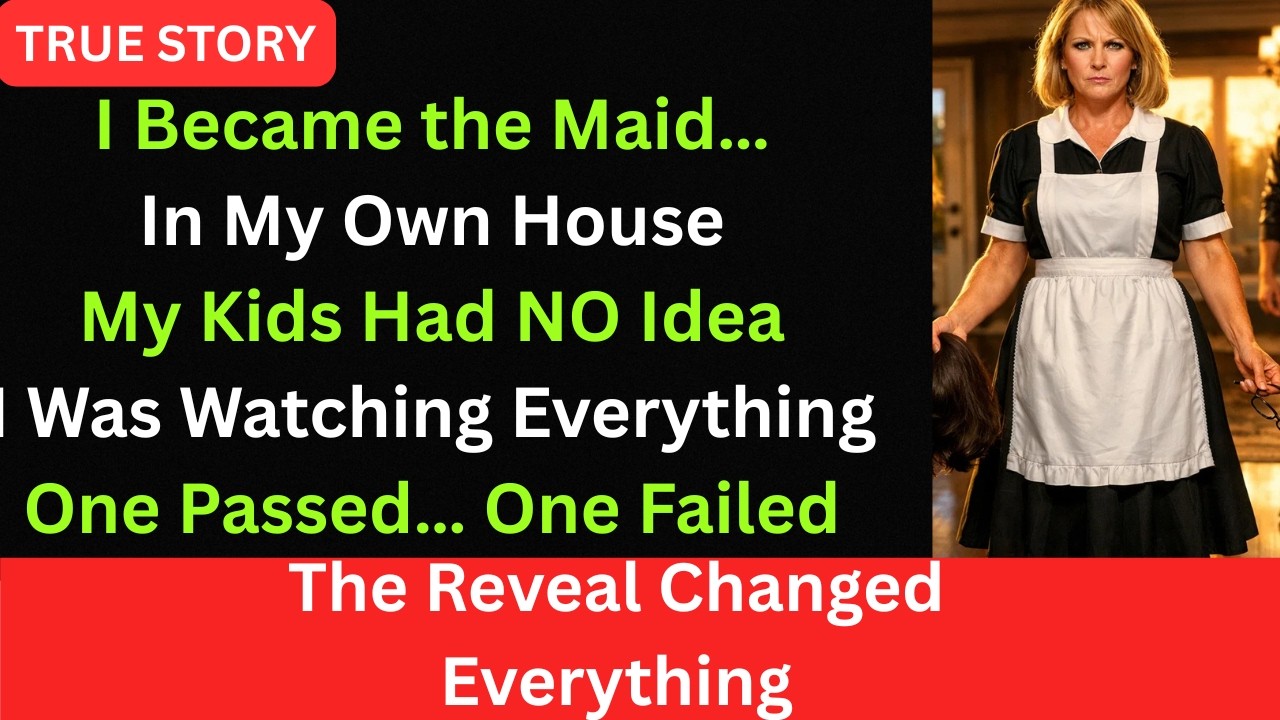 I Worked as a Maid in My Own House to Test My Kids… One Failed Miserably