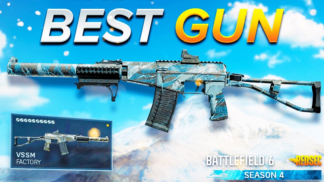 The NEW Fastest Killing Gun in Battlefield 6 RedSec&hellip; (VSSM)
