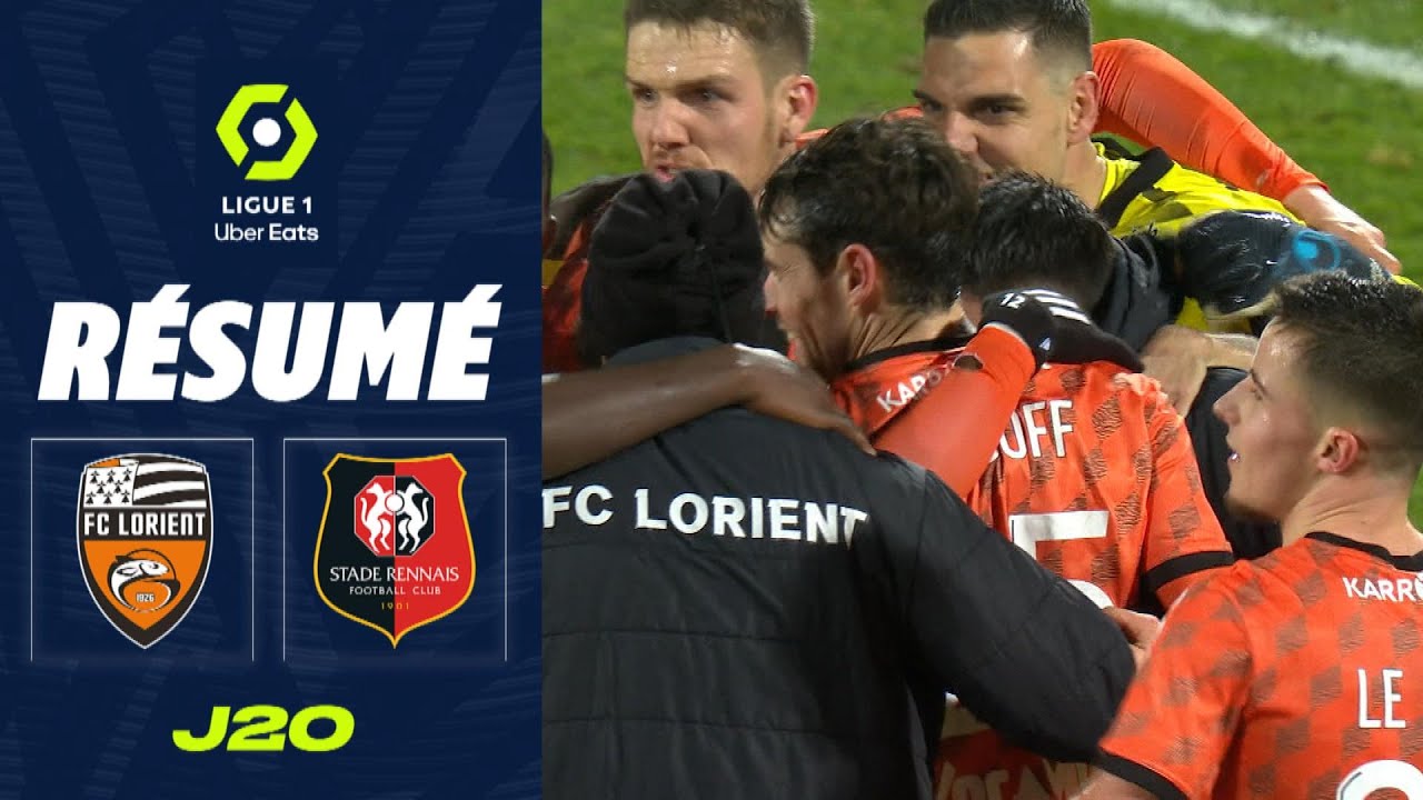 FC LORIENT - STADE RENNAIS FC (2 - 1) - R&eacute;sum&eacute; - (FCL - SRFC) / 2022-2023