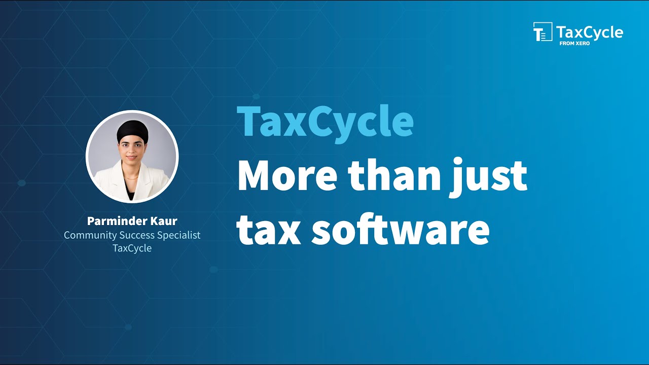 Introduction to TaxCycle (Webinar)