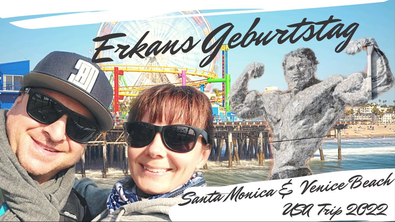 Santa Monica & Venice Beach: Der ultimative Kalifornien-Tag! 🚴‍♂️🎡