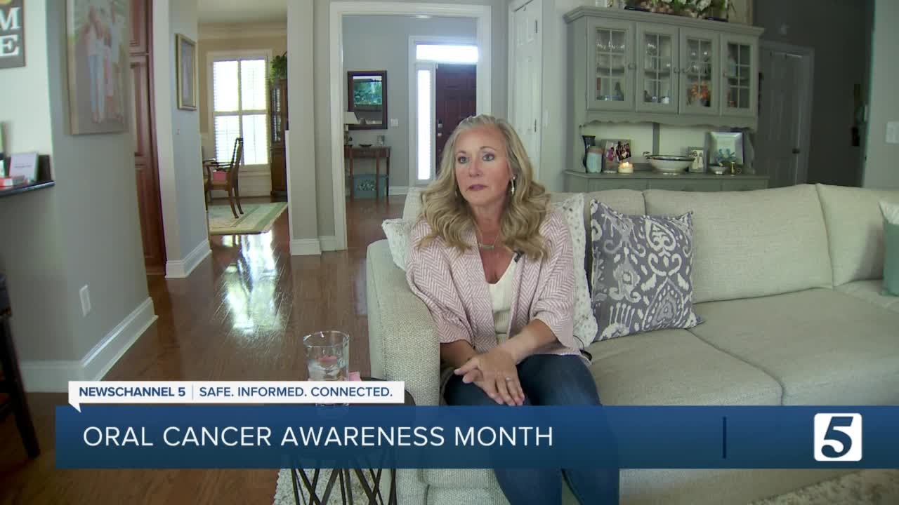 Mom who lived through oral cancer shares story, gives advice