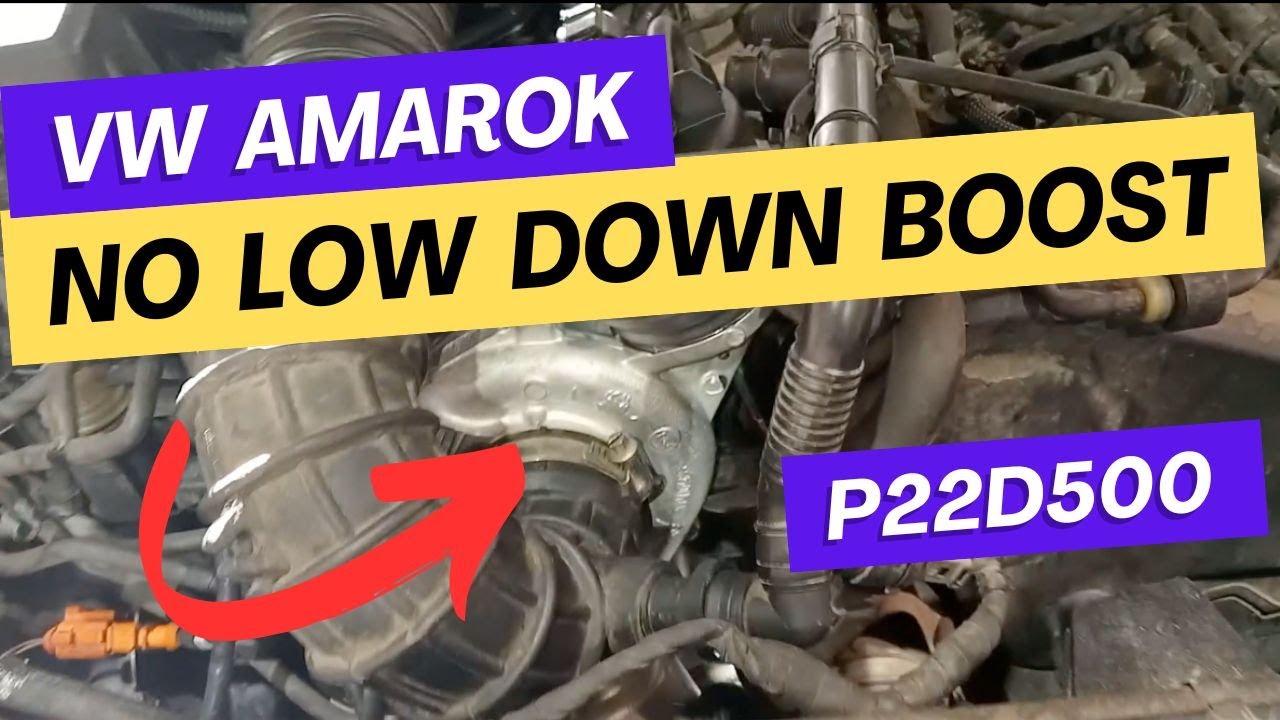 VW Amarok P22D500 (без турбонаддува на низких оборотах)
