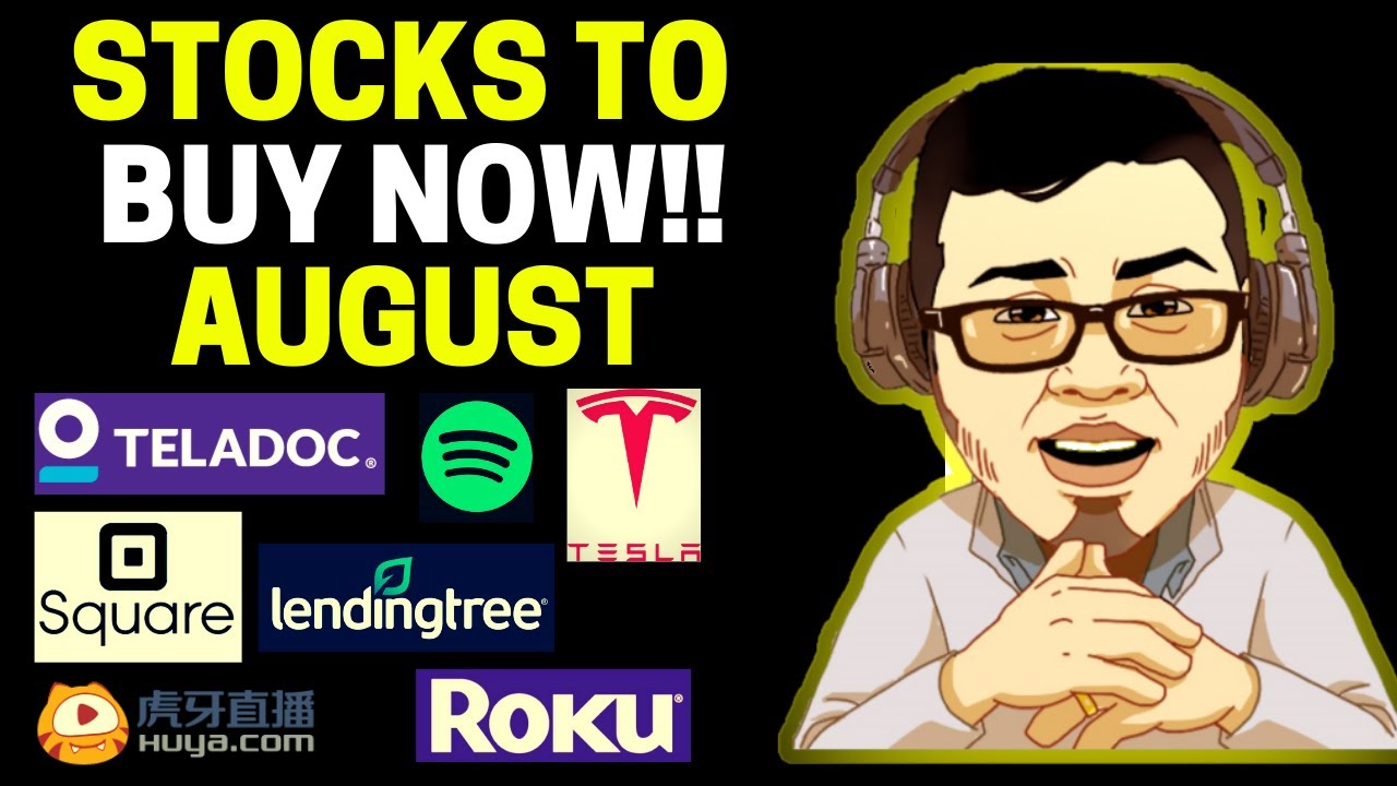 BEST STOCKS TO BUY NOW!!  10+ GROWTH STOCKS AUGUST 2020
