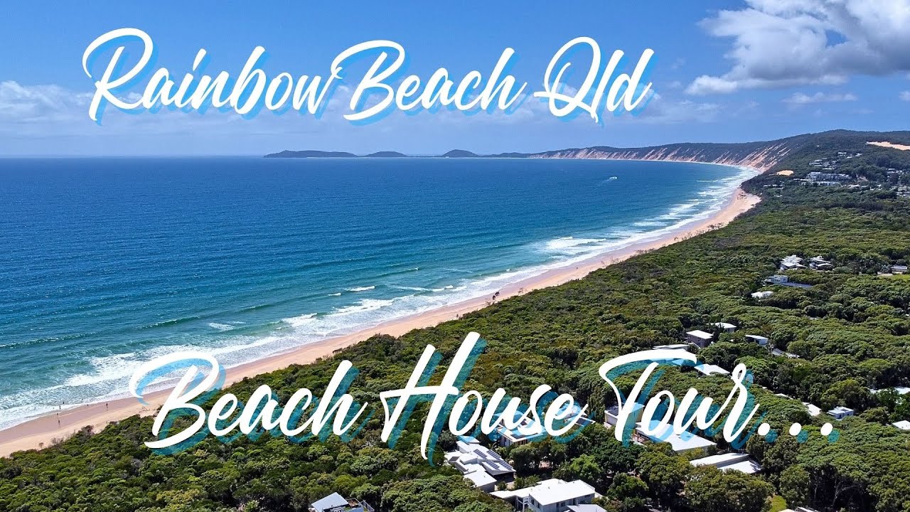Beachside real estate! Tour this dream home in Rainbow Beach...