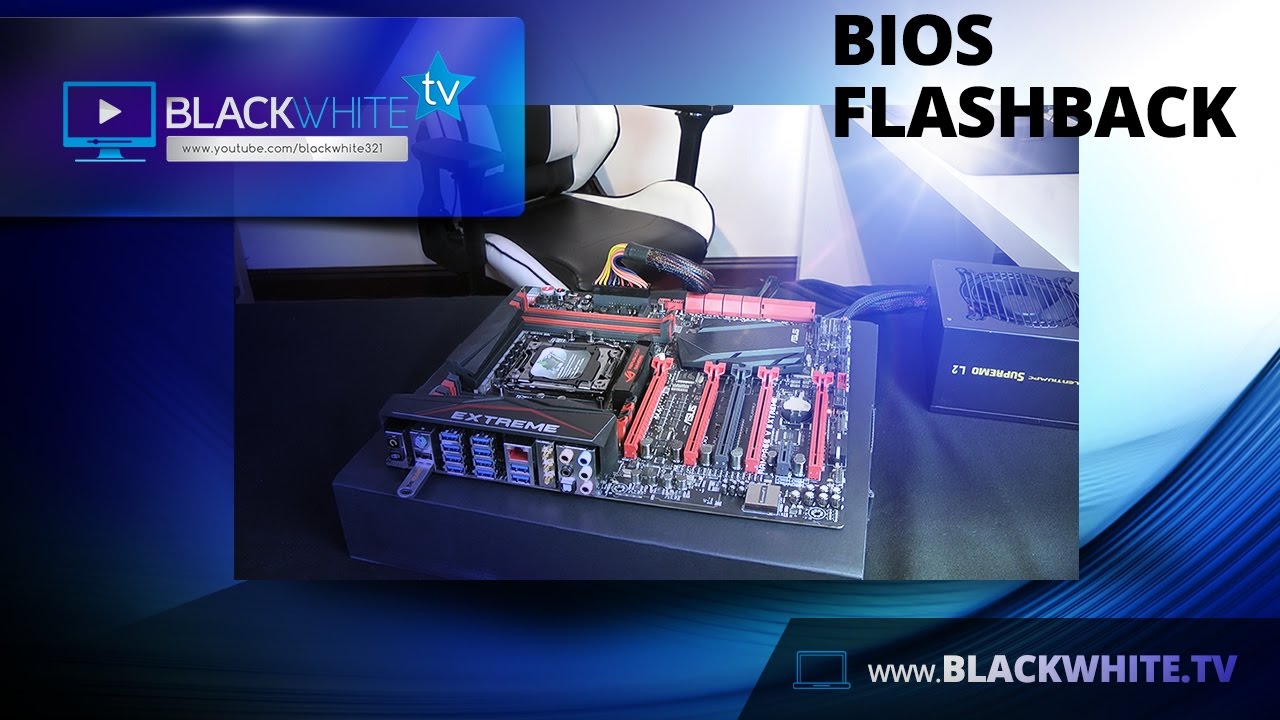 BIOS Flashback - czyli jak wgrać BIOS na płytę bez procesora i pamięci