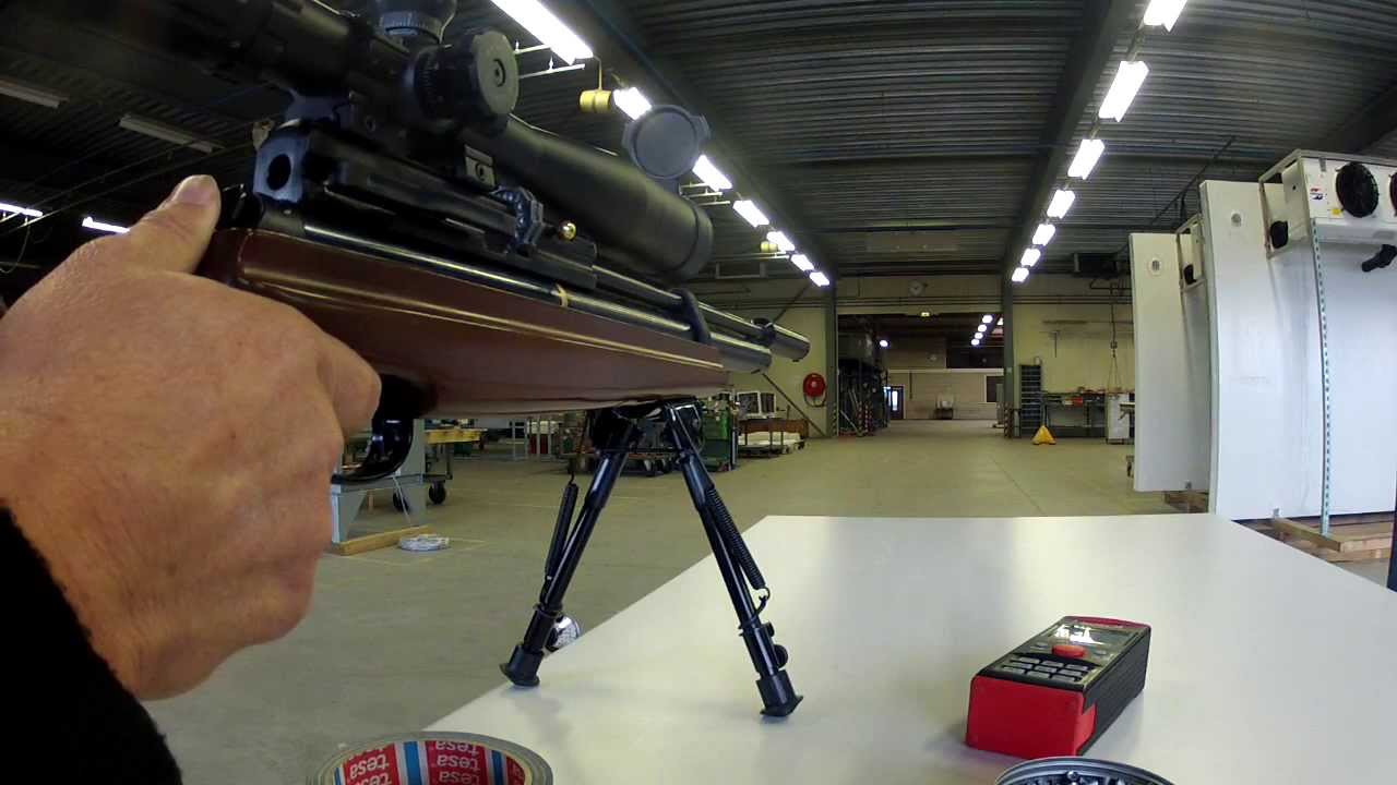 Hatsan AT44-10W accuracy test 50mtr