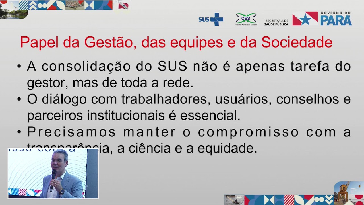 Cerimônia de Abertura da  15ª Conferência Estadual de Saúde do Pará - 2025