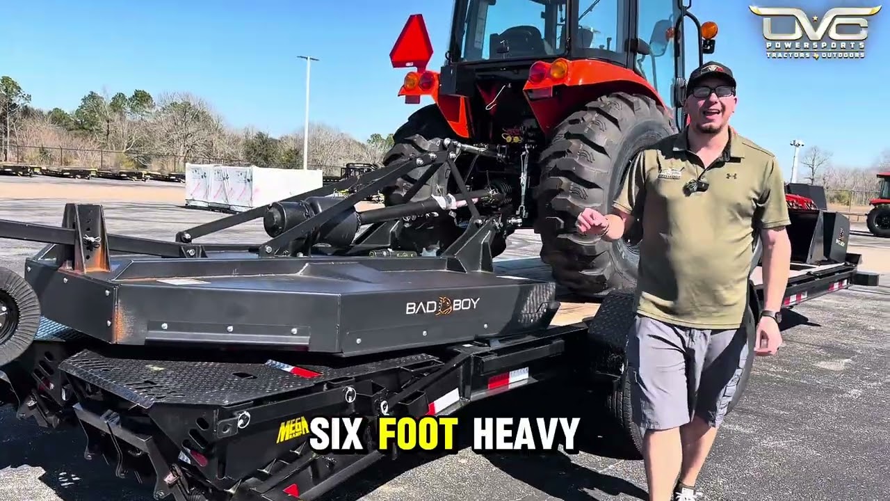 ULTIMATE BAD BOY 55 HP CAB TRACTOR PACKAGE READY FOR YOU! 🚜📦