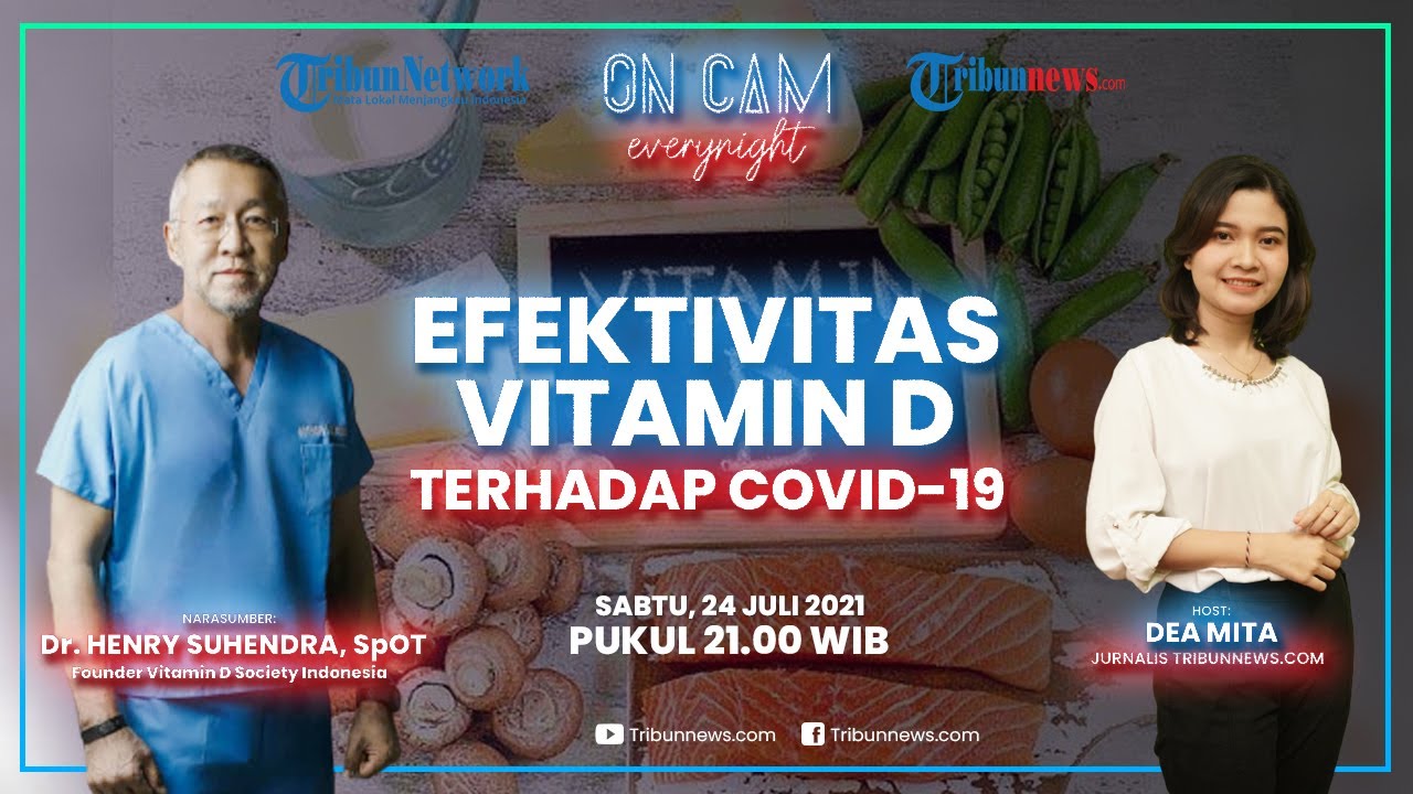 🔴Dokter Henry Suhendra Ungkap Efektivitas Vitamin D Terhadap Covid-19, Bisa Kurangi Risiko Paparan
