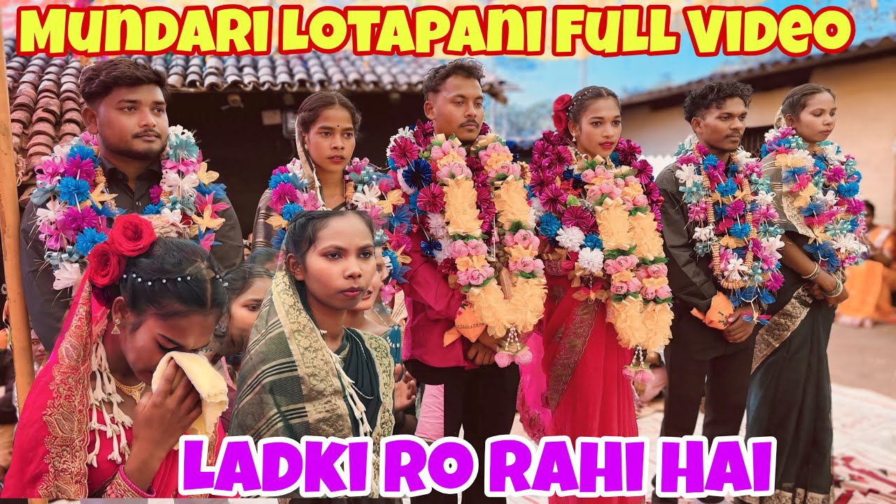 Mundari Lota Pani Emotional Video Geet / Christian Engagement Full Video Song 
