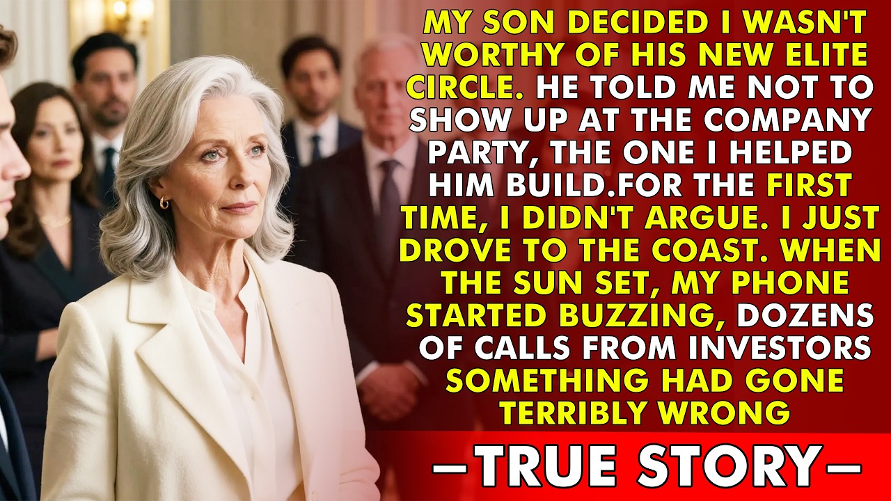 My Son Said I Wasn’t Worthy Of His Elite Circle — Then His Million Dollar Empire Fell Apart