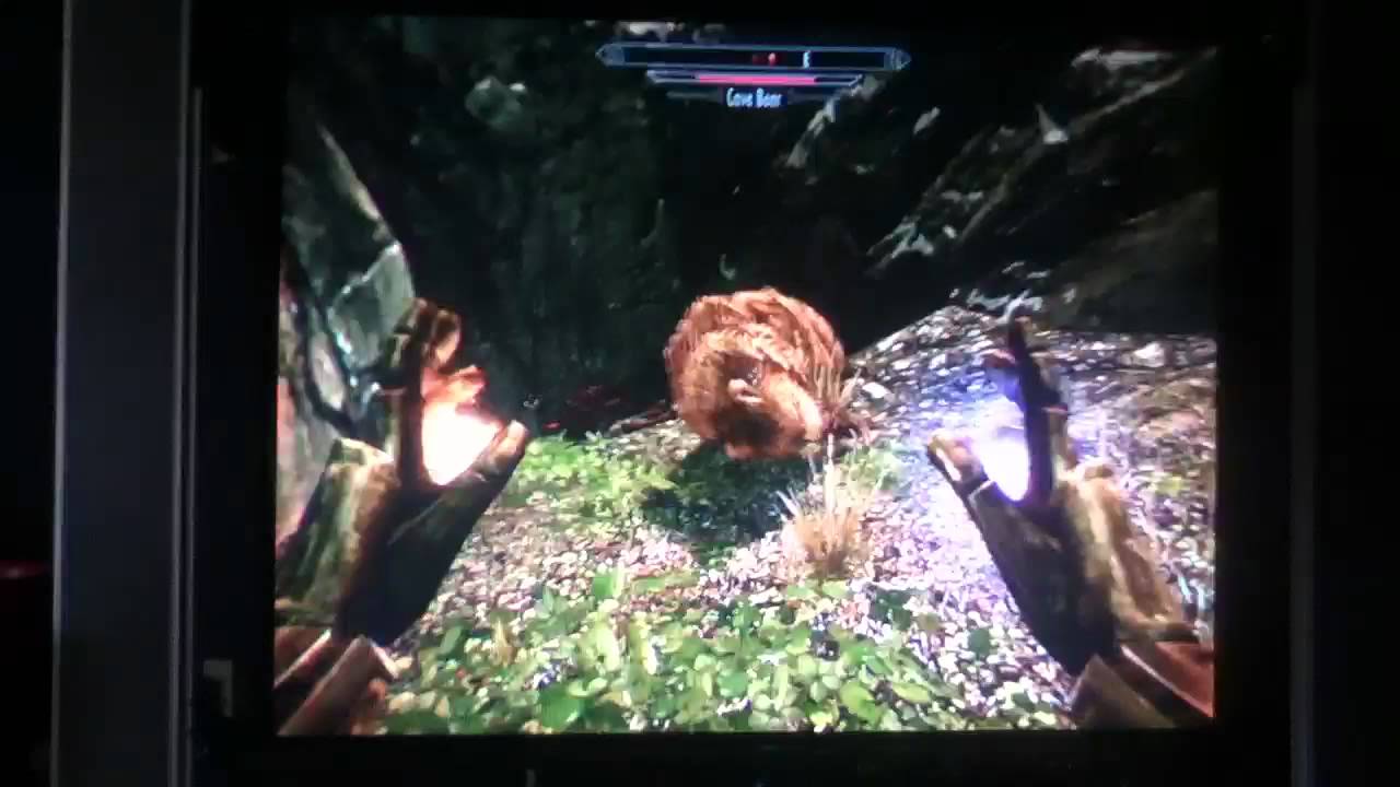 Skyrim bear slingshot
