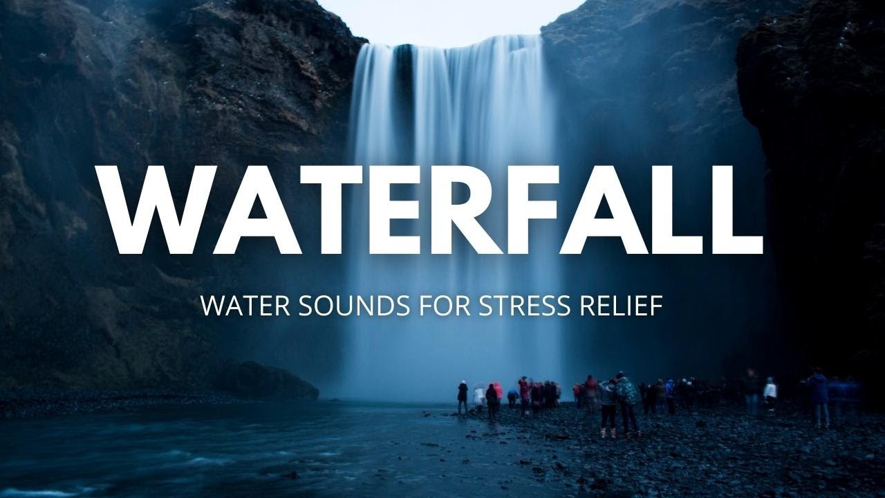 4k UHD Dragon Waterfalls. Water White Noise. Relaxing Waterfall Sounds for Sleep, Study.