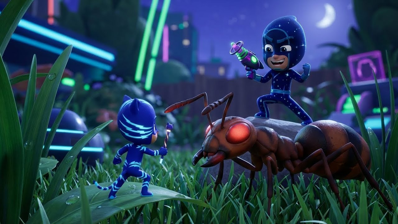 Catboy Shrunk! Tiny Ant Army vs Night Ninja! 💪🐜 | PJ Masks Full Episode: The Great Picnic Heist