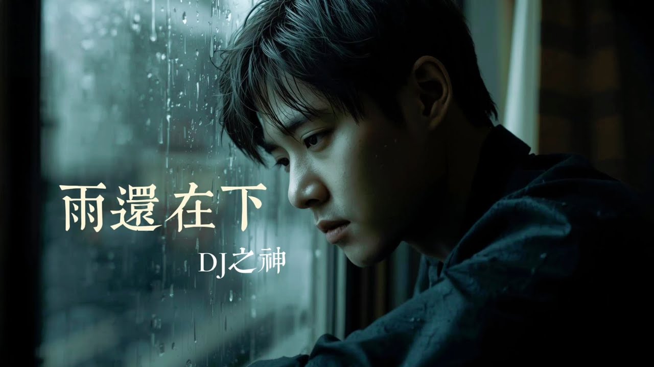 #雨還在下 -DJ之神 ［在雨中心碎吶喊著］［Lyrics Vedio］#music #情歌