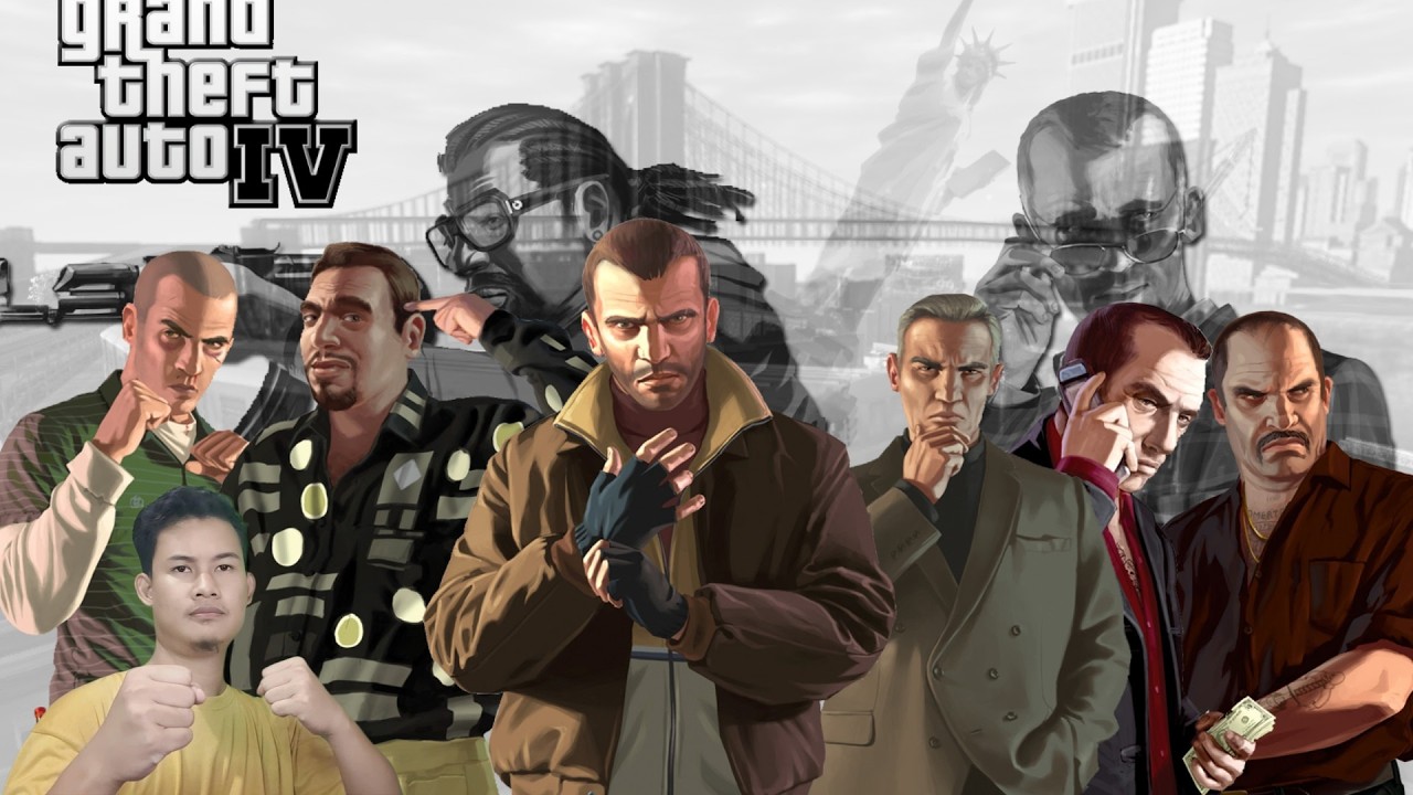 GAS TERUS KITA LANJUTKAN PERJALANAN NIKO BELLIC DIKOTA LIBERTY...GTA 4 #10