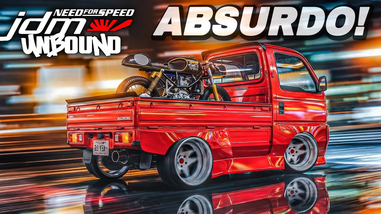 QUEM TEVE ESSA IDEIA?! HONDA KEY TRUCK PANDEM 4WD!