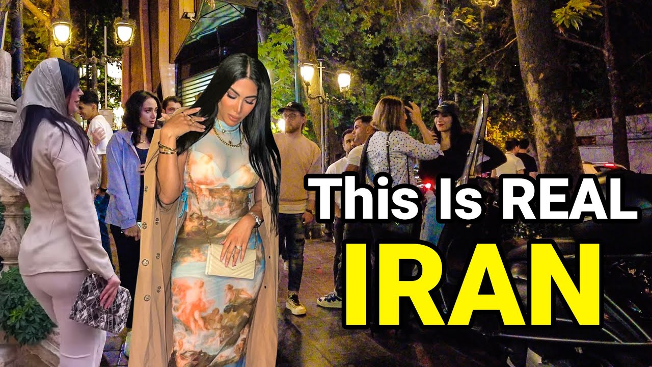 NightLife of Iranian Boys and Girls 🇮🇷 IRAN 2024 Night Walk ایران