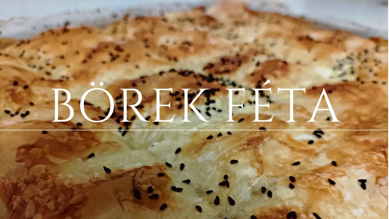 Une recette que je ne devrais pas partager..... (Börek féta)
