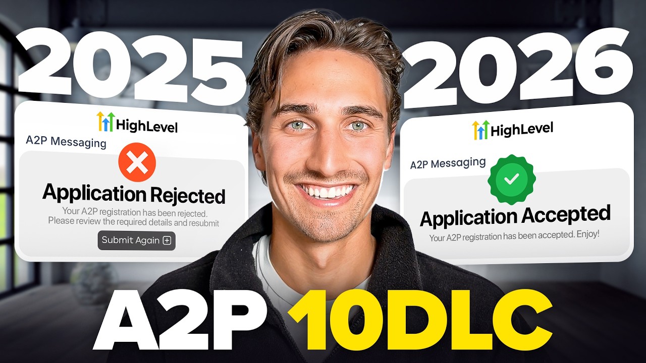 A2P REJECTED in GoHighLevel? Do This (Step-by-Step Guide)