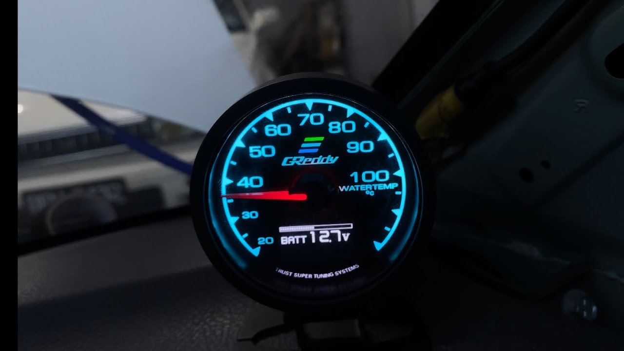 Perodua Viva | Greddy Water Temperature Meter Installation (Easy)