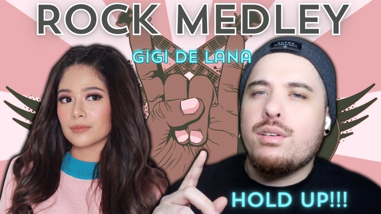 GIGI DE LANA | ALL TIME HITS ROCK MEDLEY | REACTION | 