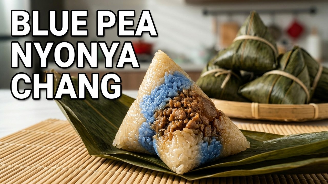 How to make Nyonya Bak Chang (Peranakan Glutinous Rice Dumpling)