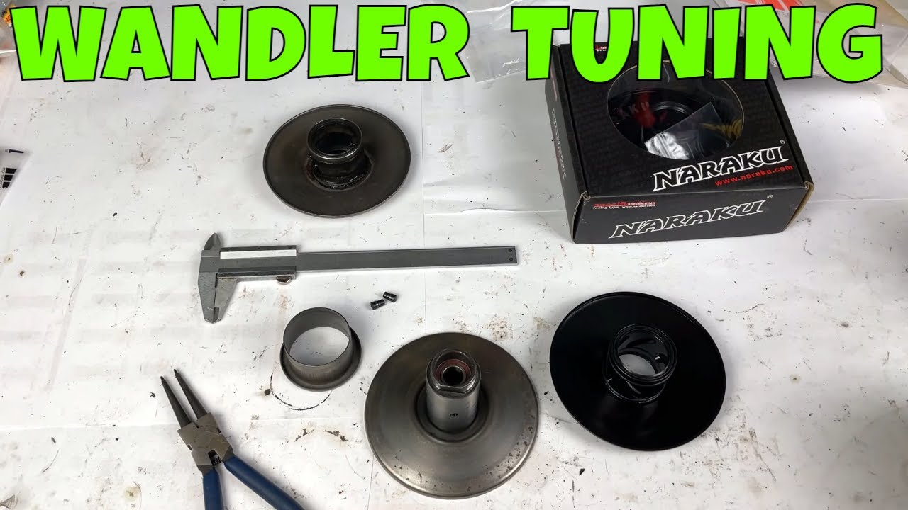 Original Wandler zum Tuning Wandler umbauen mit Tuning Wandler Scheibe