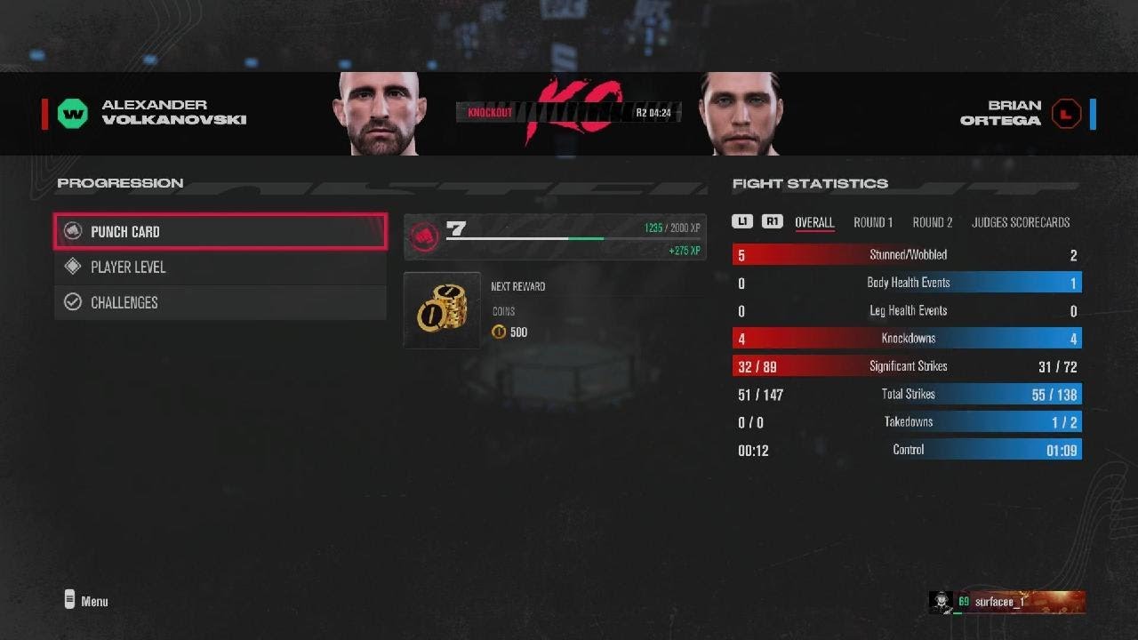 EA SPORTS UFC 5  PS5 Gameplay on Hard